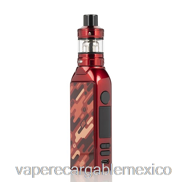 Vape Recargable Lost Vape Btb 100w Kit De Inicio Camuflaje Rojo